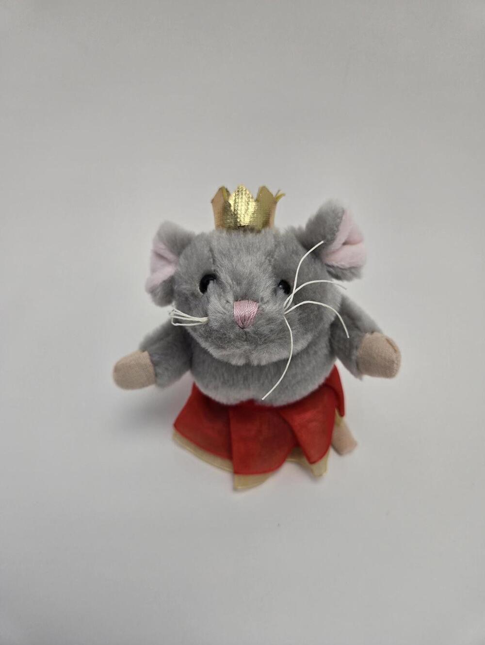Vintage Ganz Lil Ballerina Holiday Mouse, Ganz Plush (4 inch)
